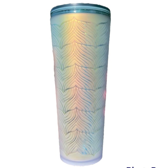 Starbucks Other - Starbucks Opalescent Mermaid Tail 24 Oz. Venti Tumbler No Straw Summer Drinks